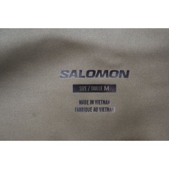 Salomon C20381 Women Sz M Grape Leaf/Forest Night Green Cross Run 28” Tights - Picture 4 of 12